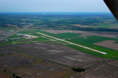 Aerials Cape Airport, Nash Road, Diversion Channel, I-55 area 04-17-2011