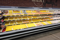 Schnucks empty shelves 01-09-2025